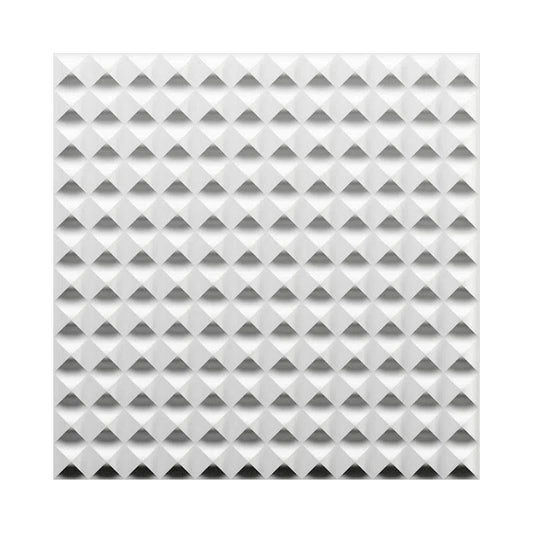 3D Gypsum Wall Art Panels on white background CHAOS 60x60 DecorMania.eu