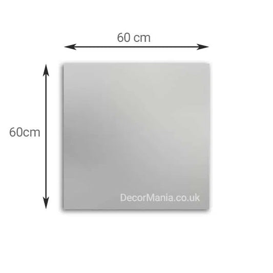 3D Gypsum Wall Art Panels FLEX on white background with dimensions DecorMania.eu