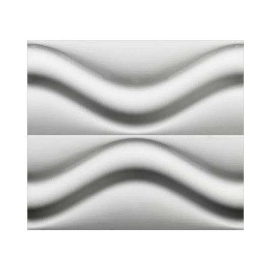 3D Gypsum Wall Art Panels on white background HOURGLASS DecorMania.eu