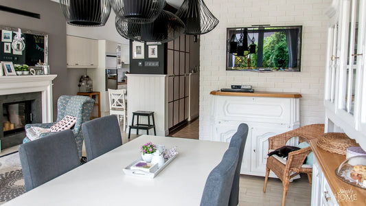 Brick Slips PARMA Gypsum Interior - Box in kitchen interior Decormania UK