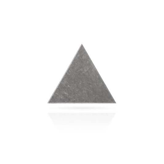 Decorative 3D PET Felt Wall Tiles - Triangle SMALL on white background Decormania.eu