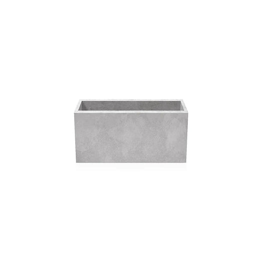Outdoor Concrete Planters - Rectangle 30x70x30 cm on white background Decormania.eu