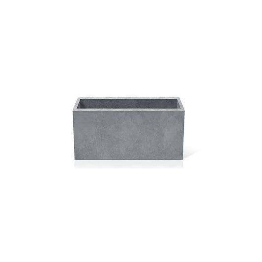 Outdoor Concrete Planters - Rectangle 30x70x30 cm on white background Decormania.eu