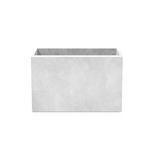 Outdoor Concrete Planters - Rectangle 40x100x60 cm on white background Decormania.eu