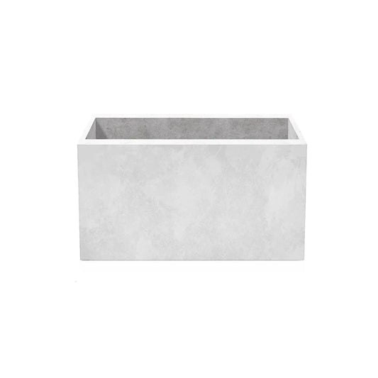 Outdoor Concrete Planters - Rectangle 50x100x50 cm on white background Decormania.eu