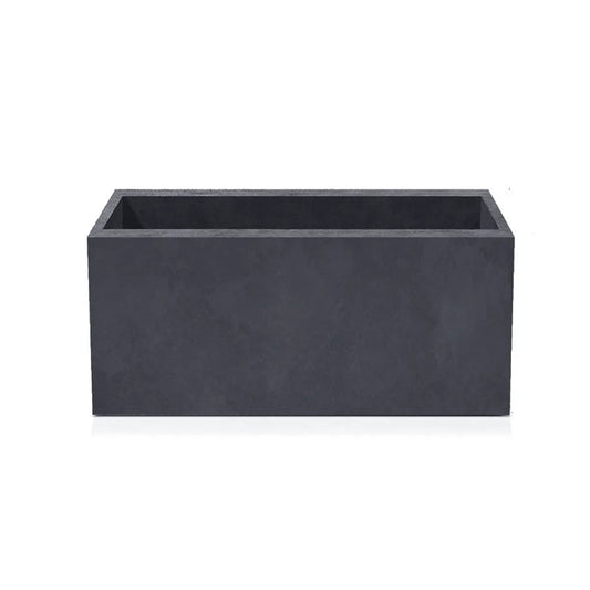 Outdoor Concrete Planters - Rectangle 50x120x50 cm on white background Decormania.eu