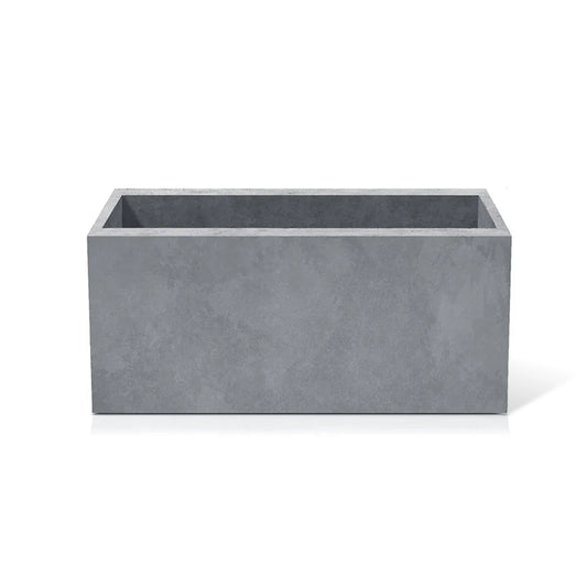 Outdoor Concrete Planters - Rectangle 50x120x50 cm on white background Decormania.eu