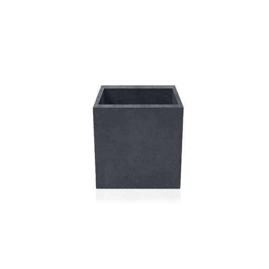 Outdoor Concrete Planters - Square 50x50x50 cm on white background Decormania.eu