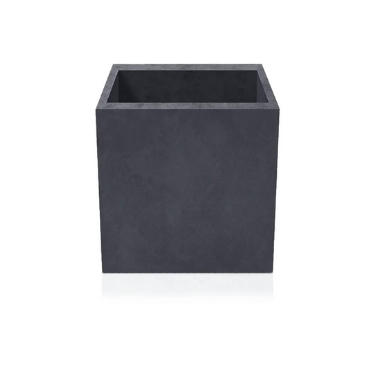 Outdoor Concrete Planters - Square 70x70x70 cm on white backgroundDecormania.eu