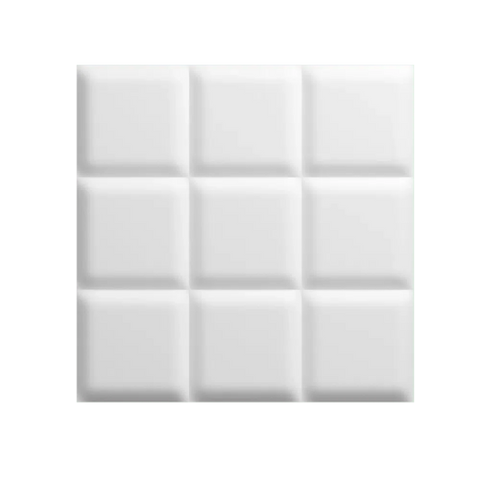 SQUARE Polystyrene Wall Art – 3D Decorative Panels on transparent background DecorMania.eu