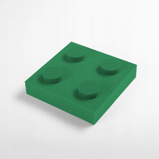 Soft Foam Wall Panels - BUILDING BLOCKS For Kids 25x25 on white background DecorMania EU