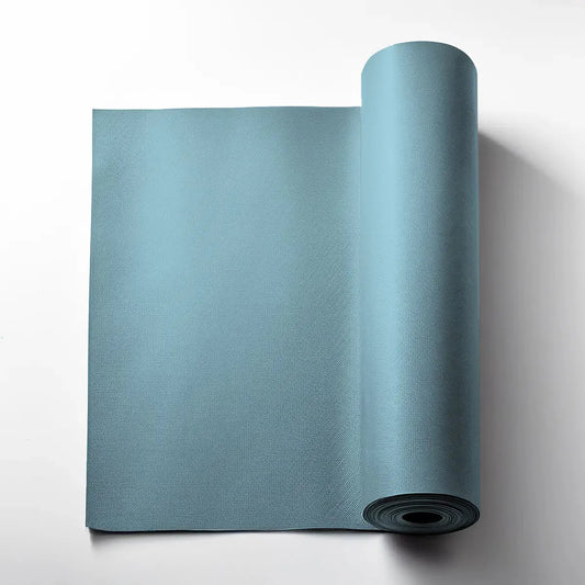 Plain Acoustic Wallpaper Wool light turqoiuse DecorMania eu