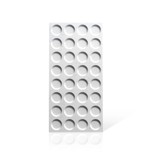 3D Concrete Wall Panels CONNECT colour swatch on white background DecorMania.eu