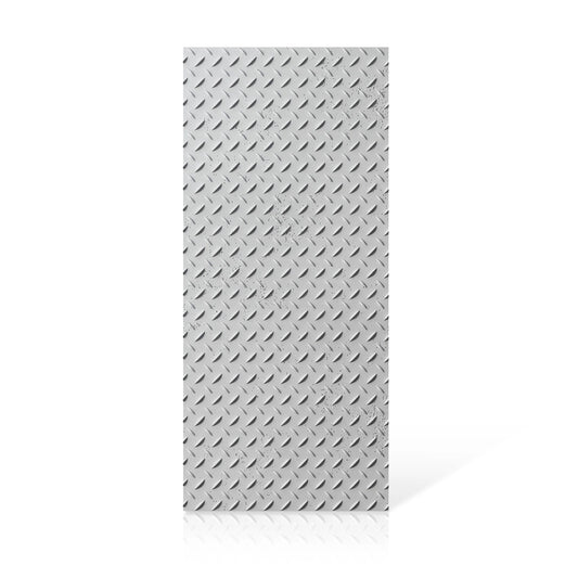 3D Concrete Wall Panels STEEL SHEET colour swatch on white background DecorMania.eu