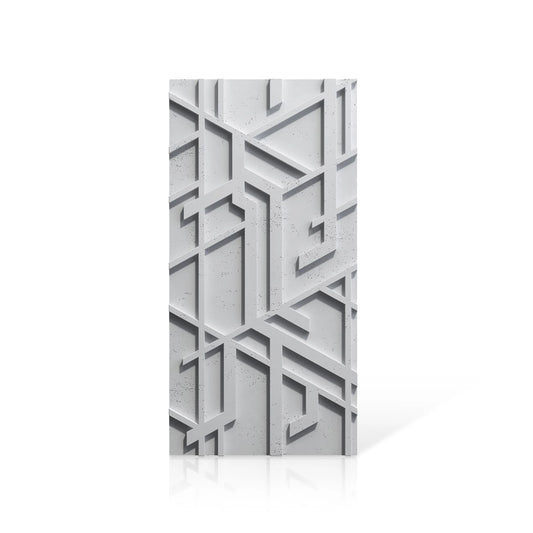 3D Concrete Wall Panels STELLAR colour swatch on white background DecorMania.eu