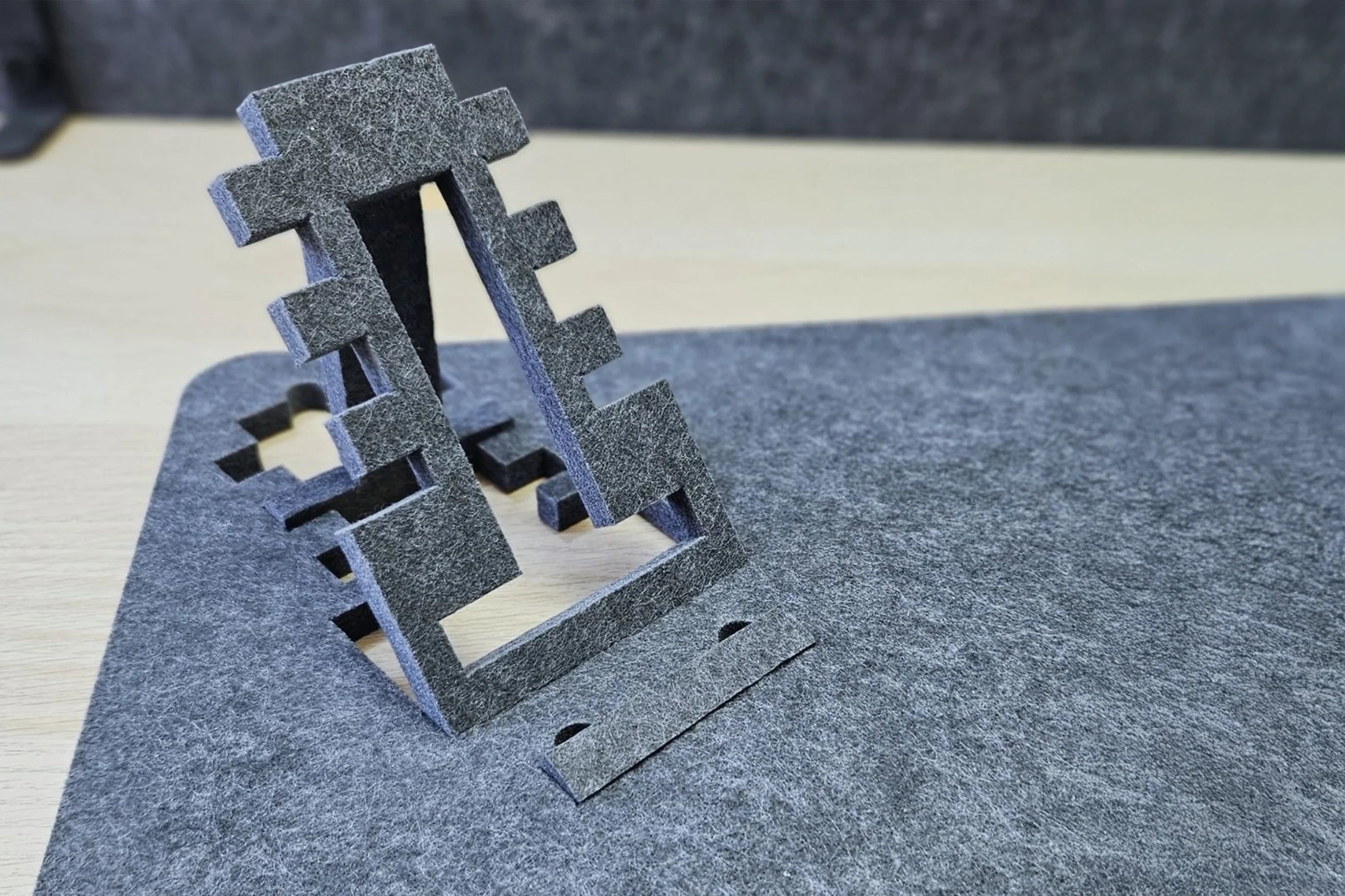 What Office Supplies Do I Need Acoustic Felt office supplies on the desk Decormania UK