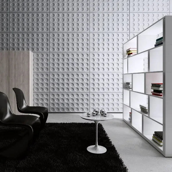 3D Concrete Wall Panels CONNECT in a modern interior | DecorMania eu