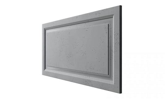 3D Concrete Wall Panels FRAMES on white background | DecorMania eu