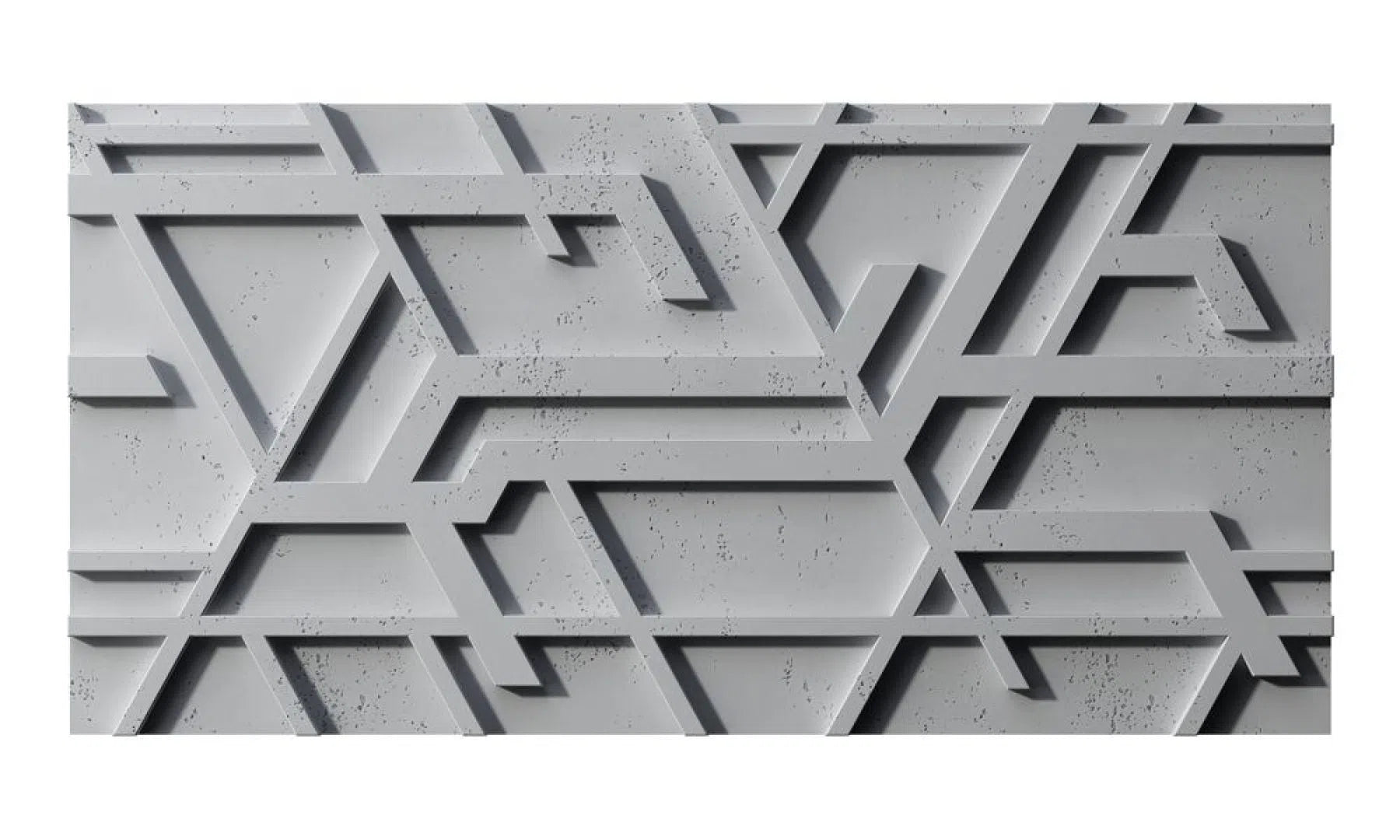 3D Concrete Wall Panels STELLAR on a white background | DecorMania eu