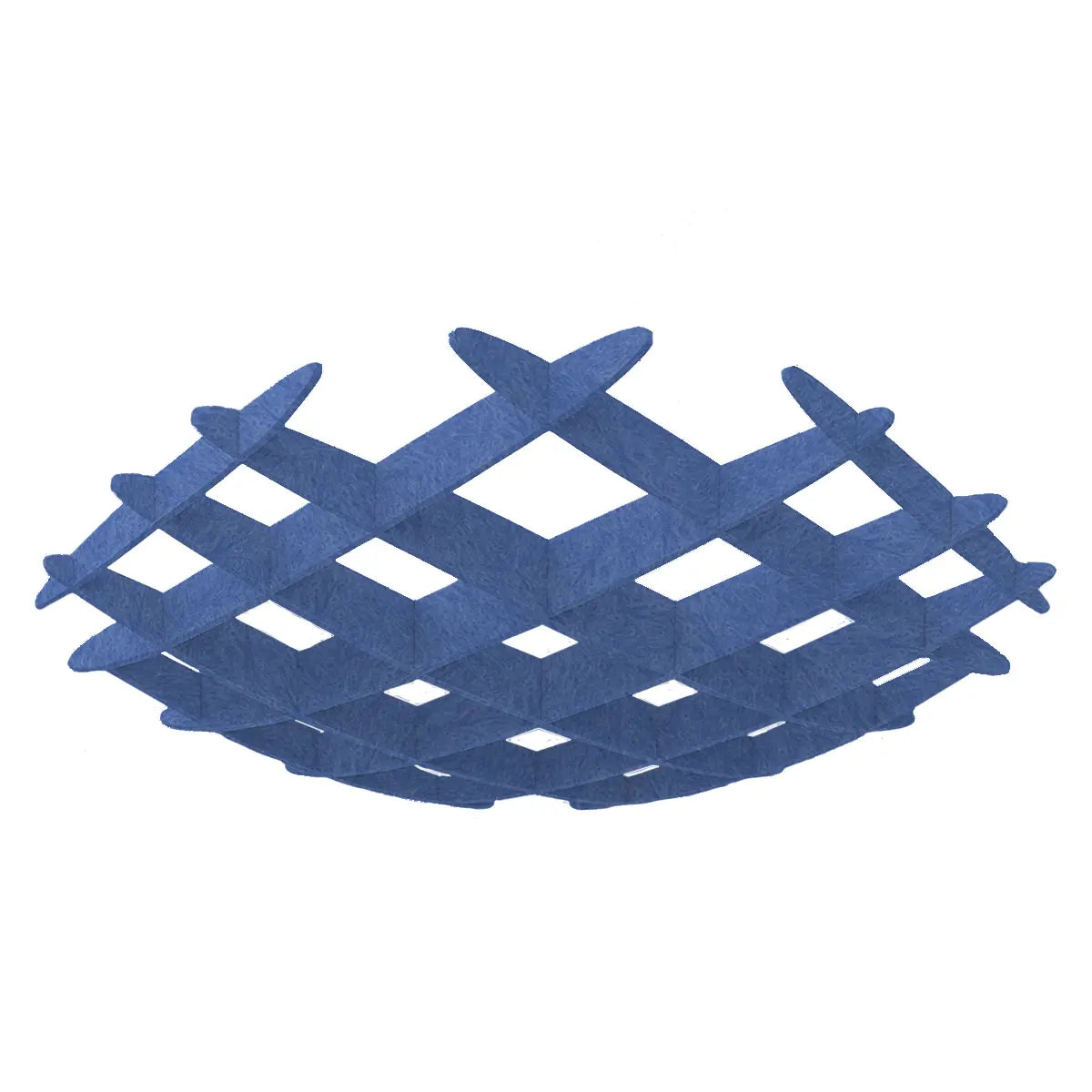 3D Felt Acoustic Ceiling Baffles - CIRCLE on white background Decormania EU