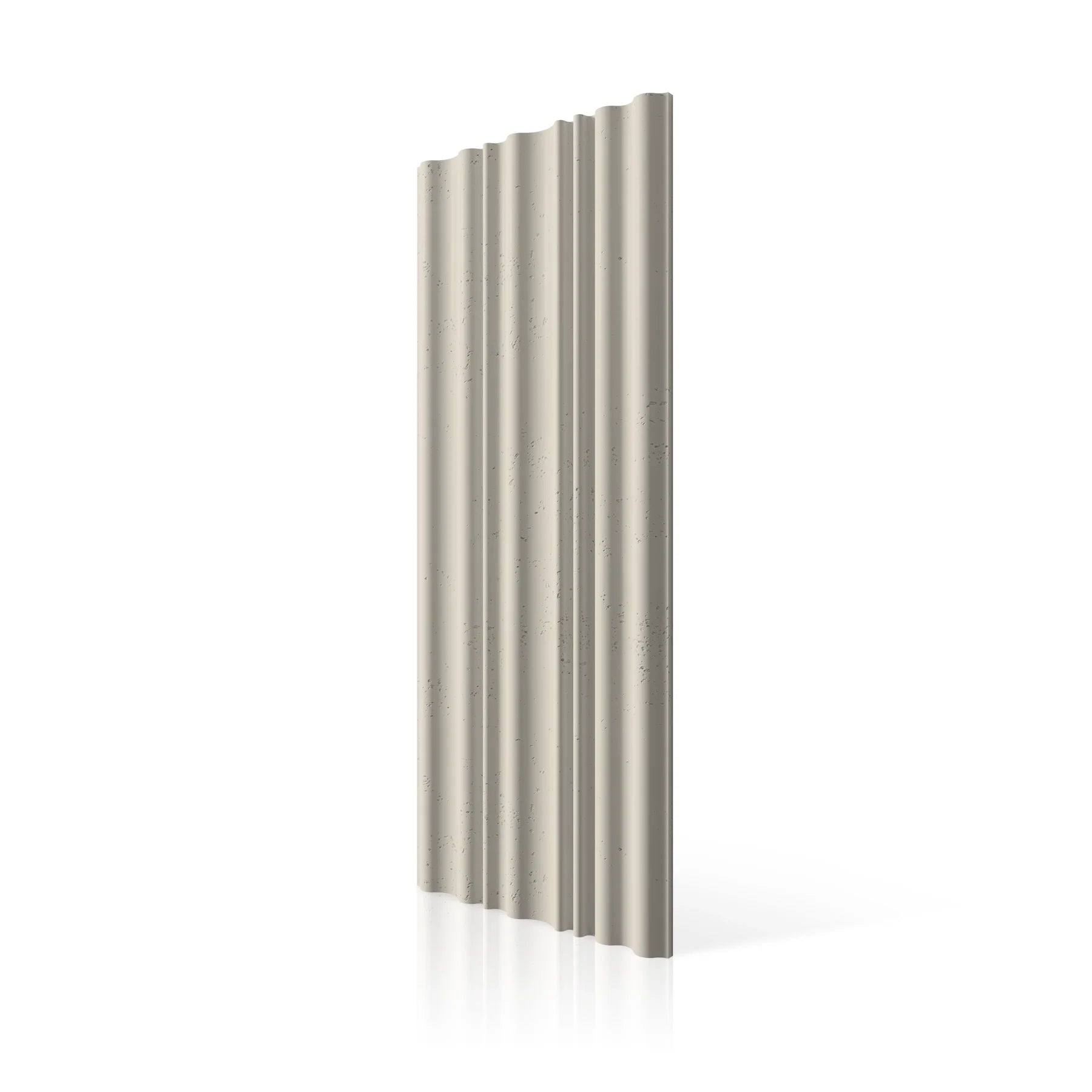 3D Concrete Wall Panels CURTAINS colour swatch on white background DecorMania.eu
