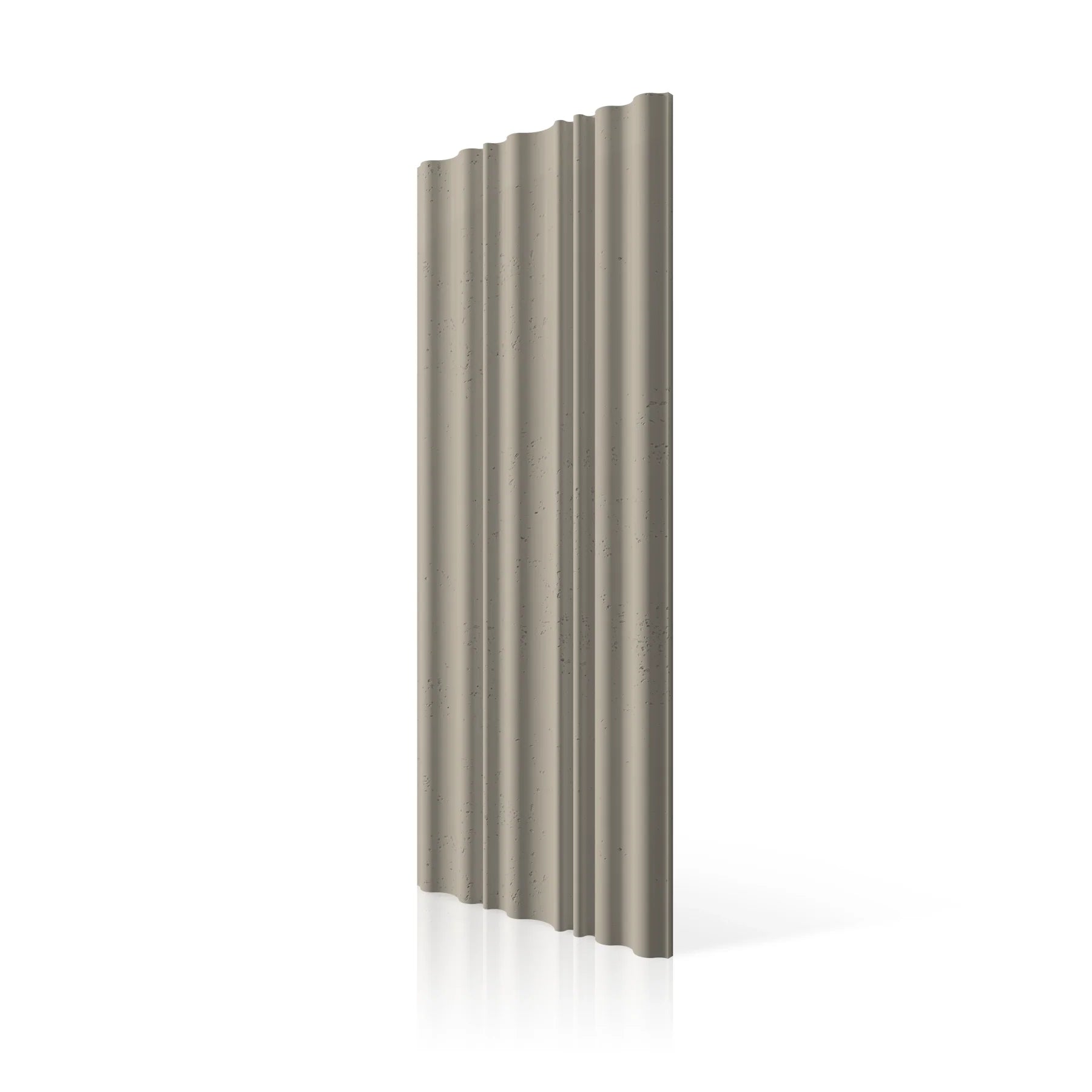 3D Concrete Wall Panels CURTAINS colour swatch on white background DecorMania.eu