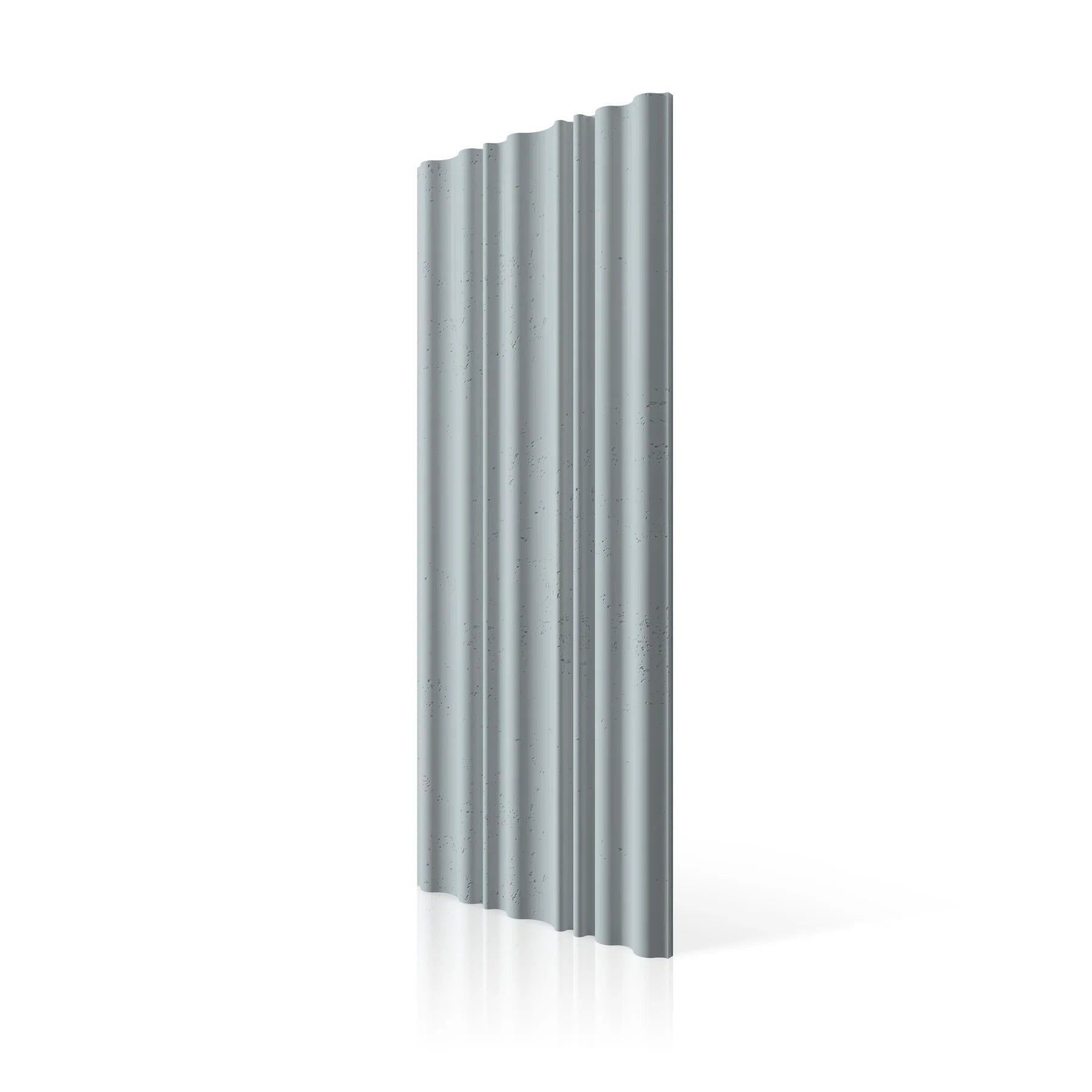 3D Concrete Wall Panels CURTAINS colour swatch on white background DecorMania.eu