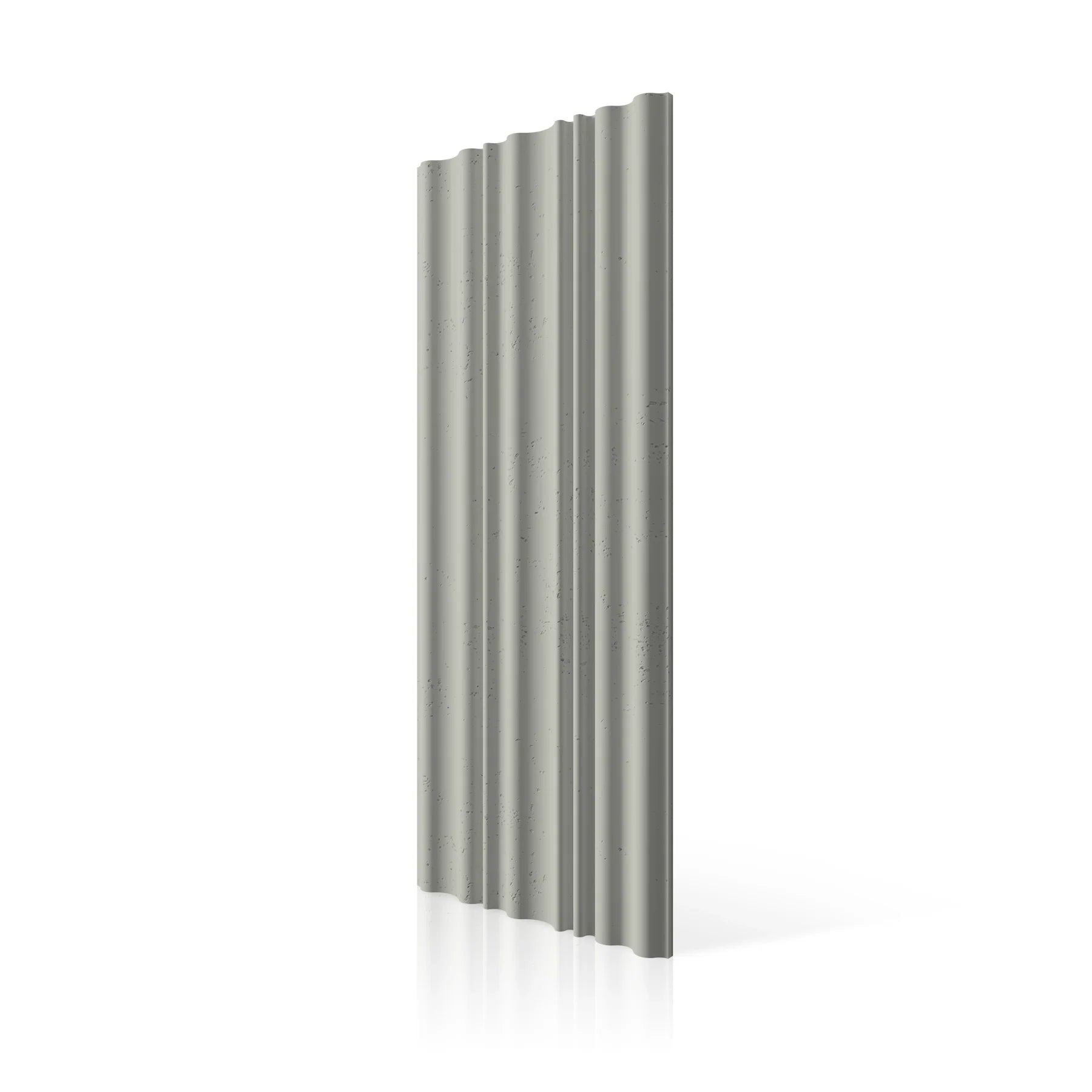 3D Concrete Wall Panels CURTAINS colour swatch on white background DecorMania.eu