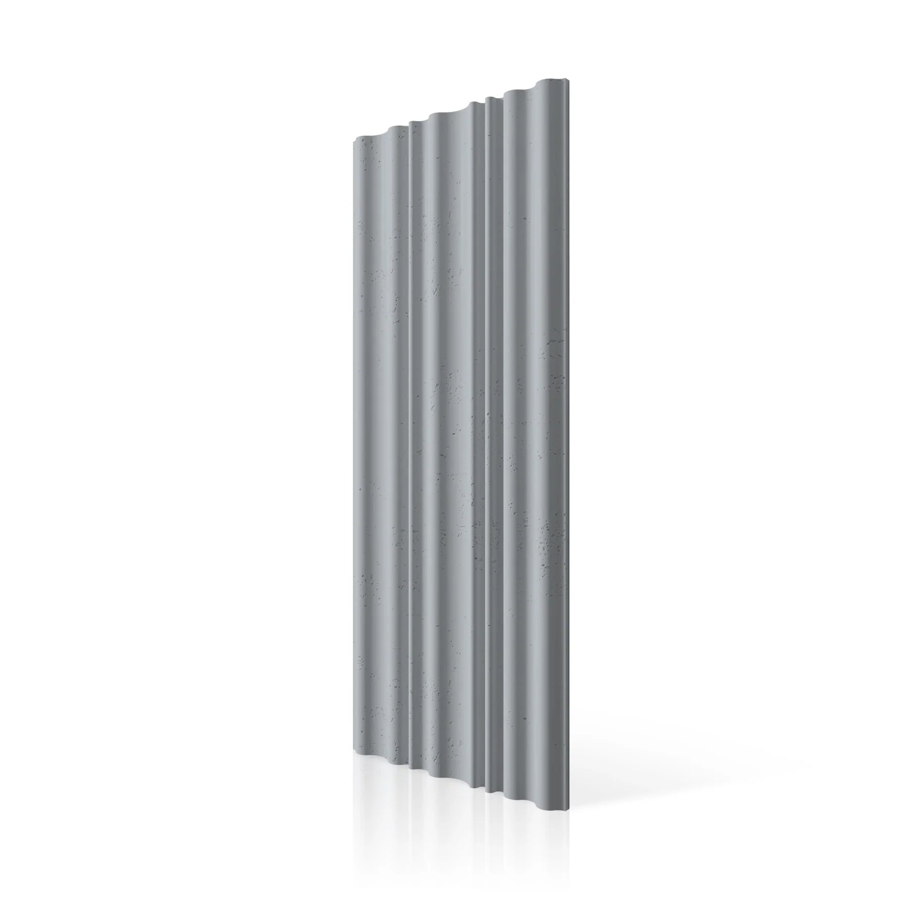 3D Concrete Wall Panels CURTAINS colour swatch on white background DecorMania.eu