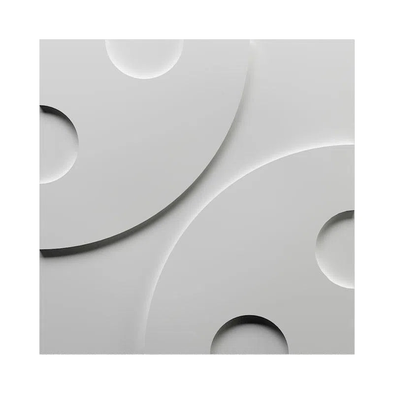 3D Gypsum Wall Art Panels on white background BUTTONS DecorMania.eu