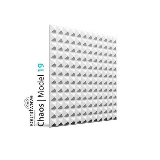 3D Gypsum Wall Art Panels on white background CHAOS 60x60 DecorMania.eu
