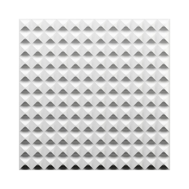 3D Gypsum Wall Art Panels on white background CHAOS 60x60 DecorMania.eu