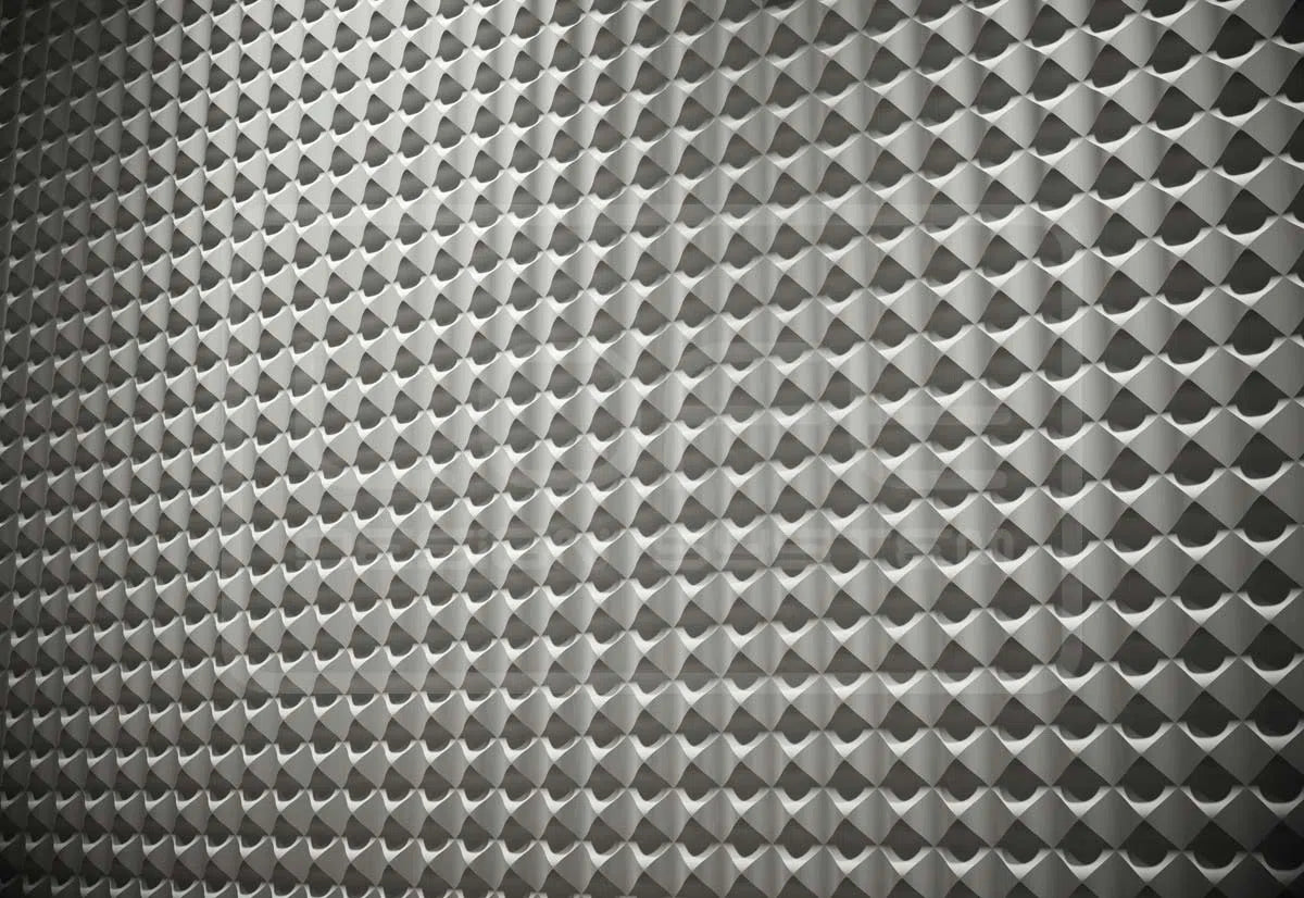 3D Gypsum Wall Art Panels accent wall texture CHAOS 60x60 DecorMania.eu