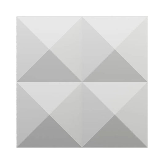 3D Gypsum Wall Art Panels on white background DIAMONDS DecorMania.eu