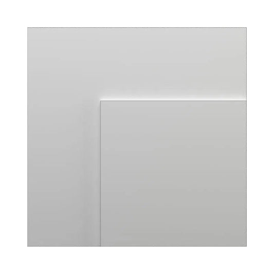 3D Gypsum Wall Art Panels on white background DOUBLE SQUARE Decormania.eu