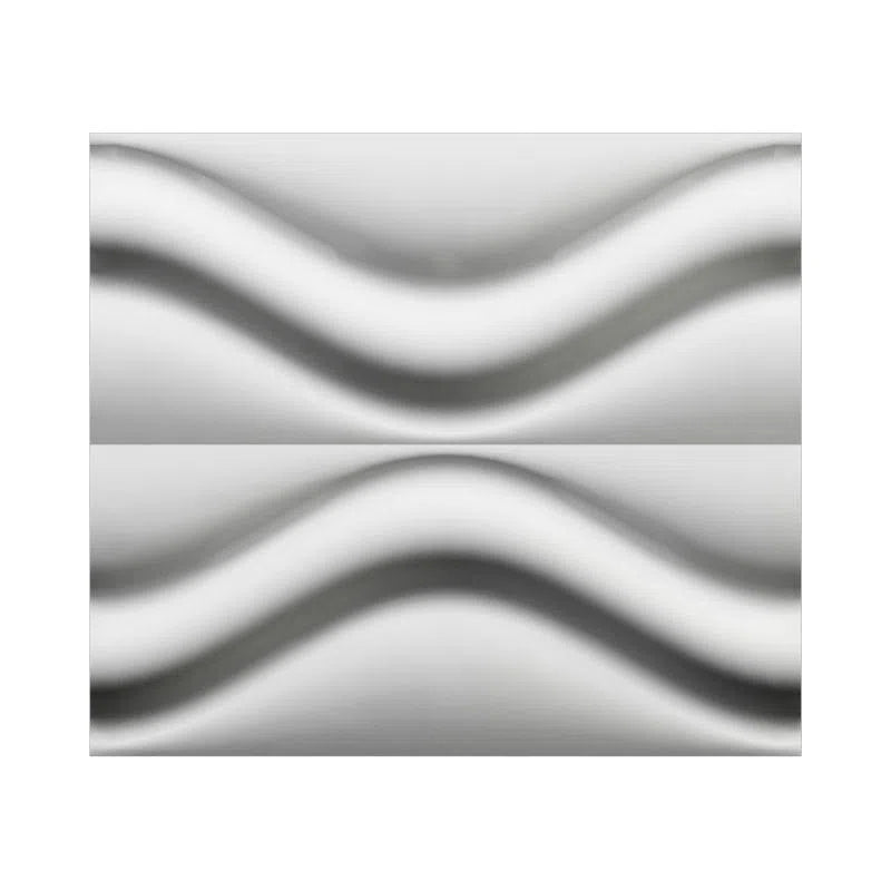 3D Gypsum Wall Art Panels on white background HOURGLASS DecorMania.eu