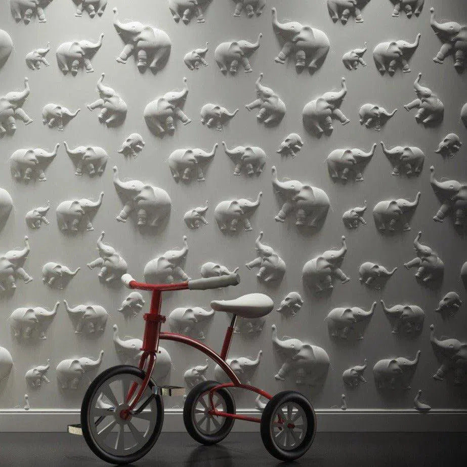 3D Gypsum Wall Art Panels accent wall JUNGLE Decormania.eu