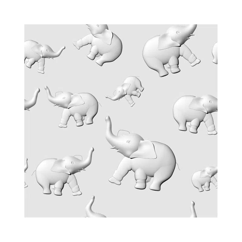 3D Gypsum Wall Art Panels 3D pattern closeup JUNGLE Decormania.eu