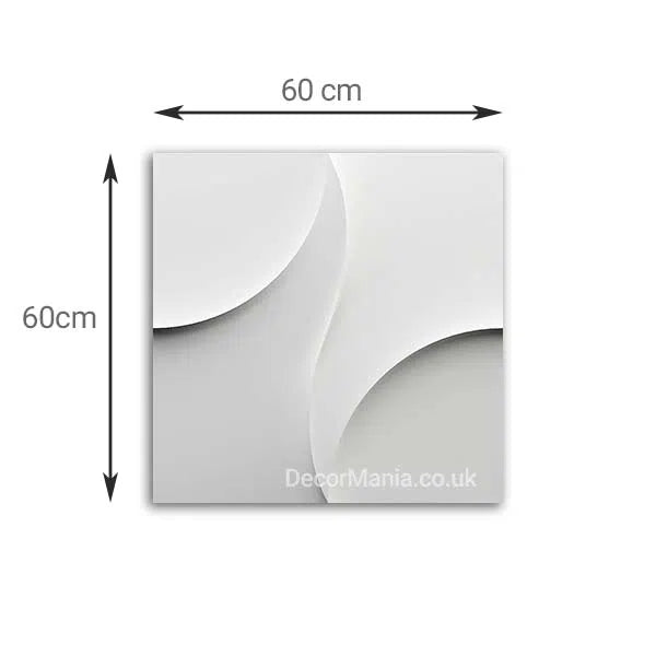 3D Gypsum Wall Art Panels with dimensions NEXUS DecorMania.eu