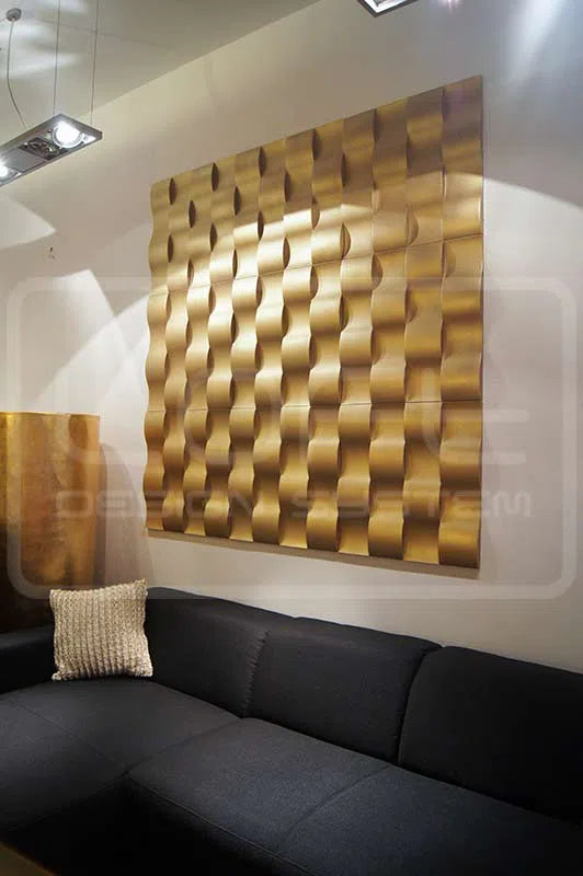 3D Gypsum Wall Art Panels as art piece TWIST DecorMania.eu