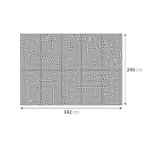 3D Gypsum Wall Panels Mural Set  dimensions ARCHETYPE DecorMania.eu