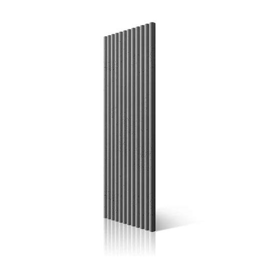 3D Concrete Wall Panel TUBES on white background DecorMania.EU