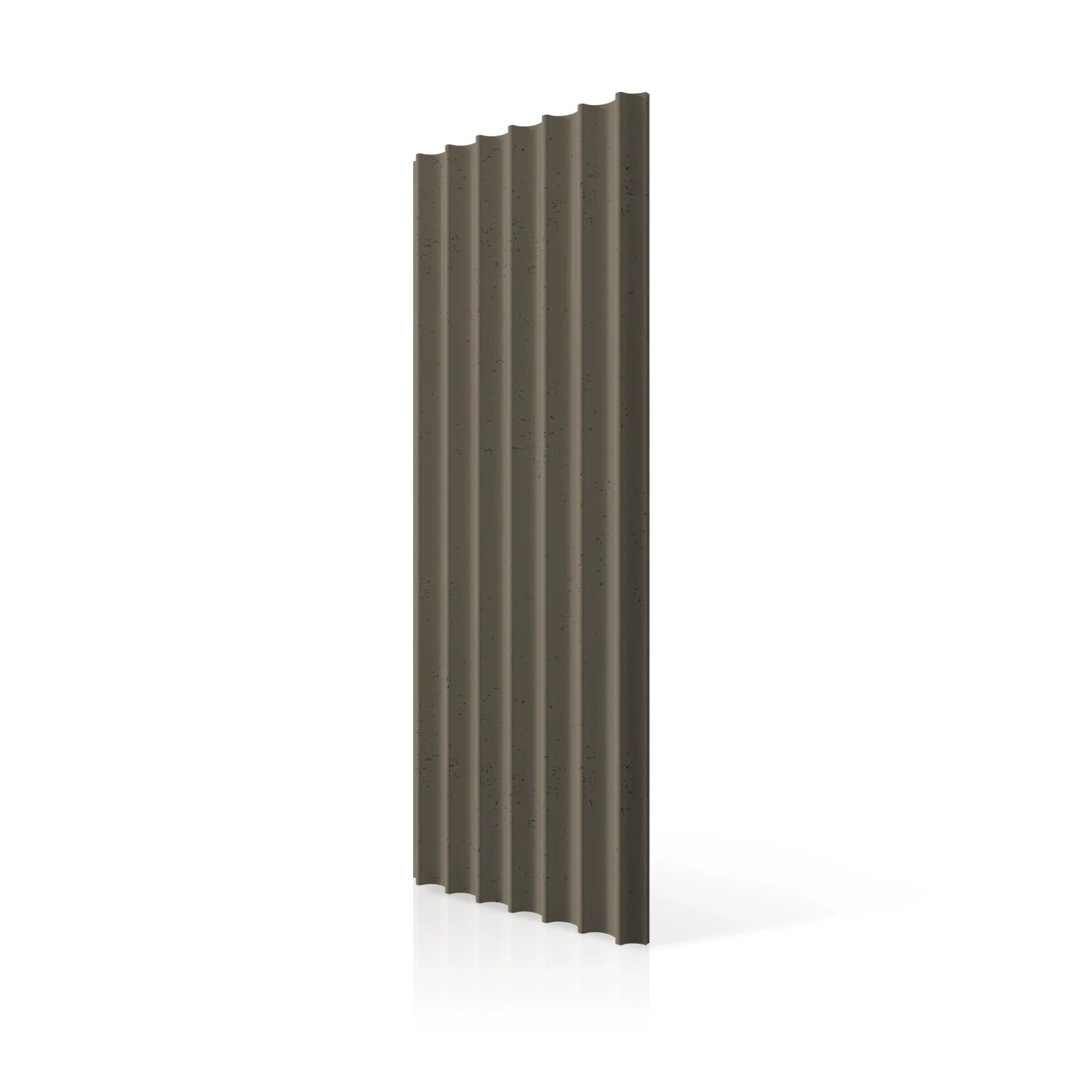 3D Concrete Wall Panels GROOVER S colour swatch on white background DecorMania.eu