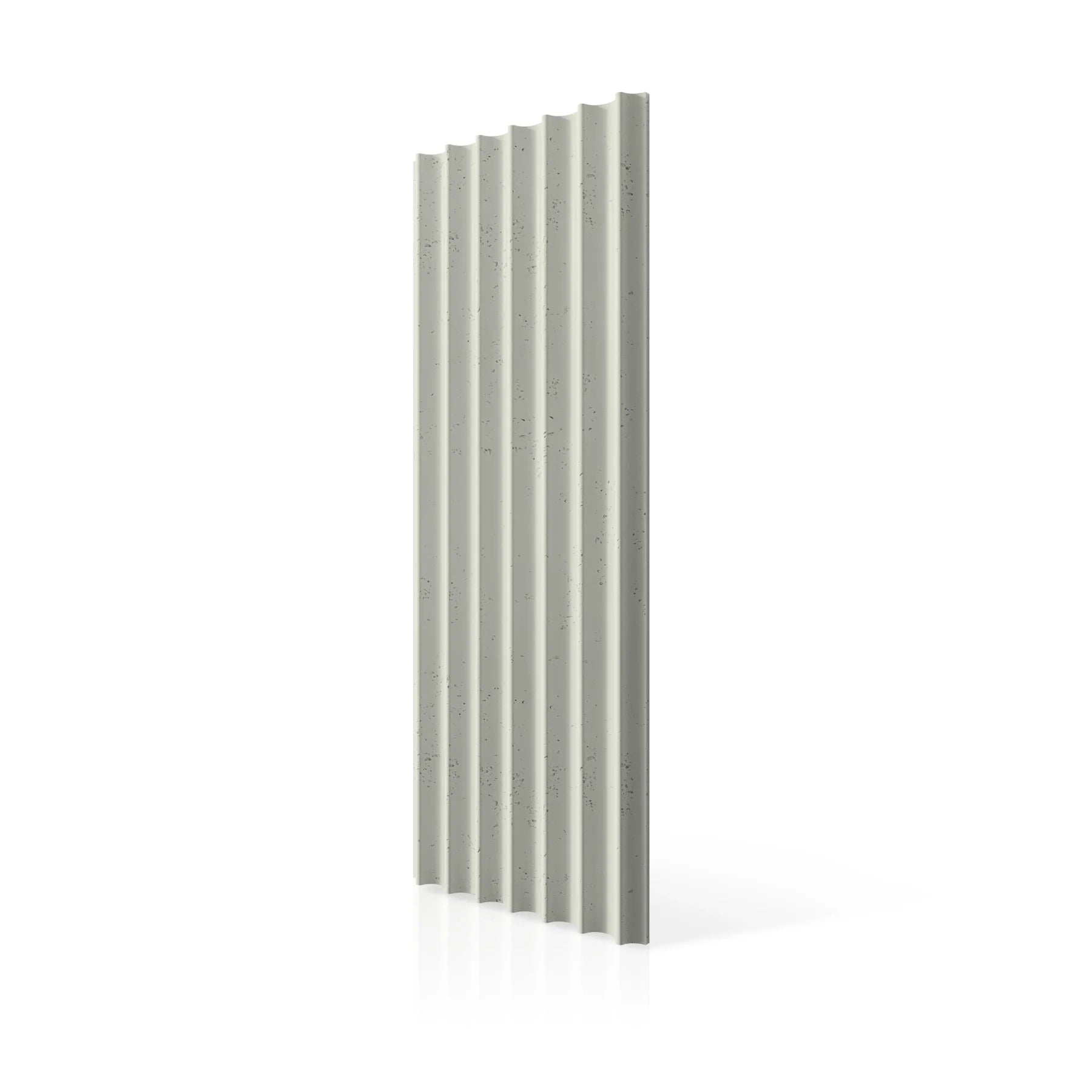 3D Concrete Wall Panels GROOVER S colour swatch on white background DecorMania.eu