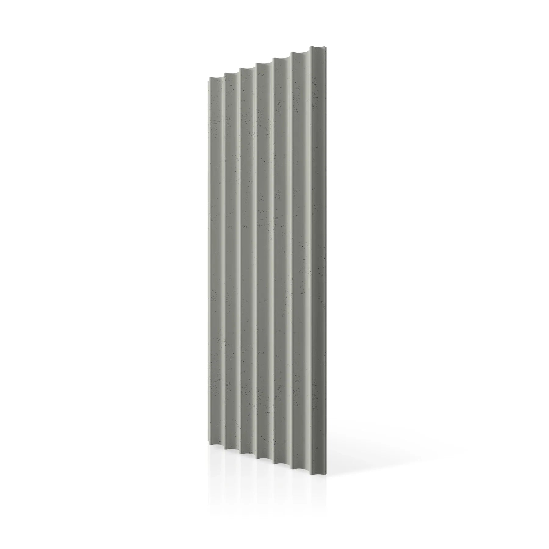3D Concrete Wall Panels GROOVER S colour swatch on white background DecorMania.eu