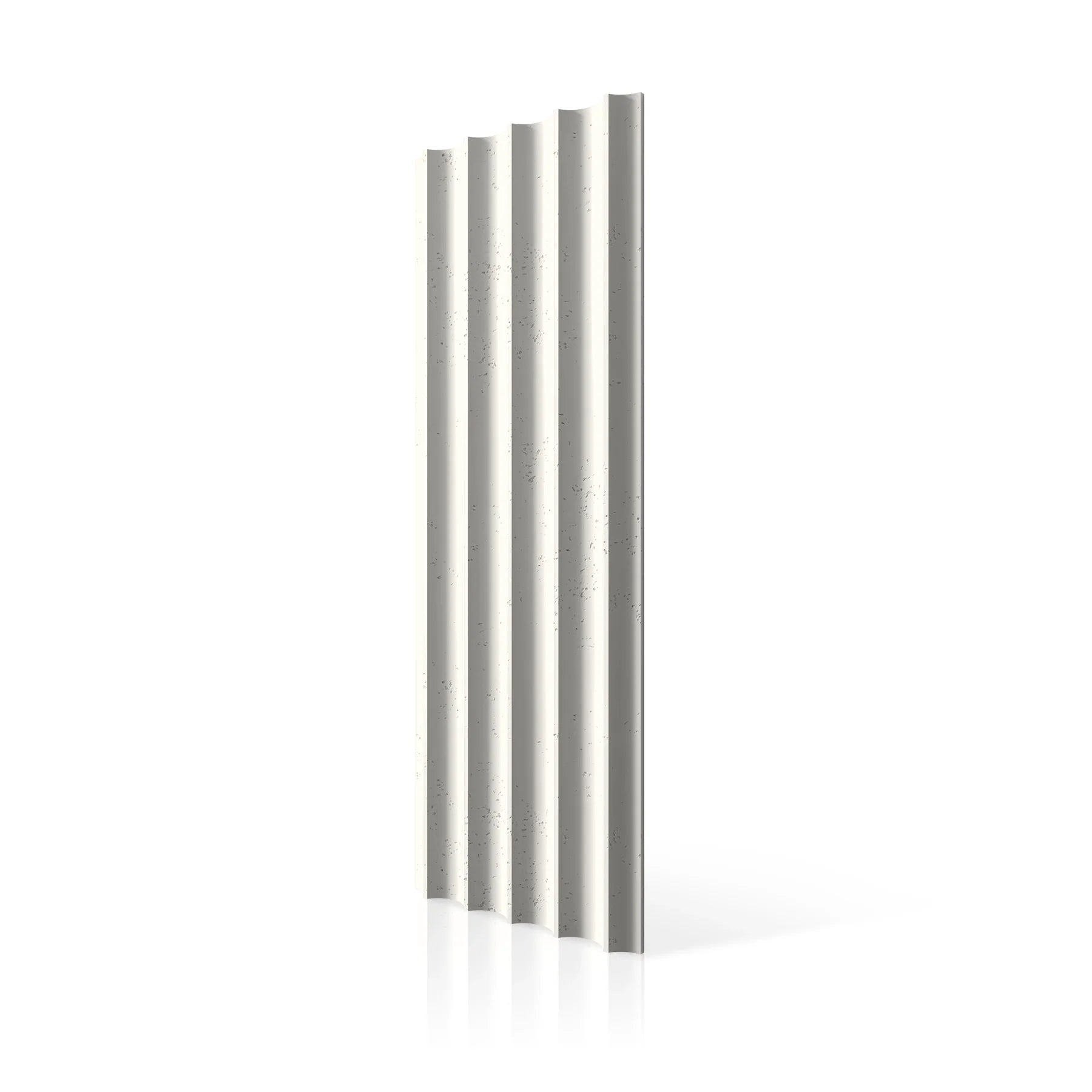 3D Concrete Wall Panels GROOVER colour swatch on white background DecorMania.eu