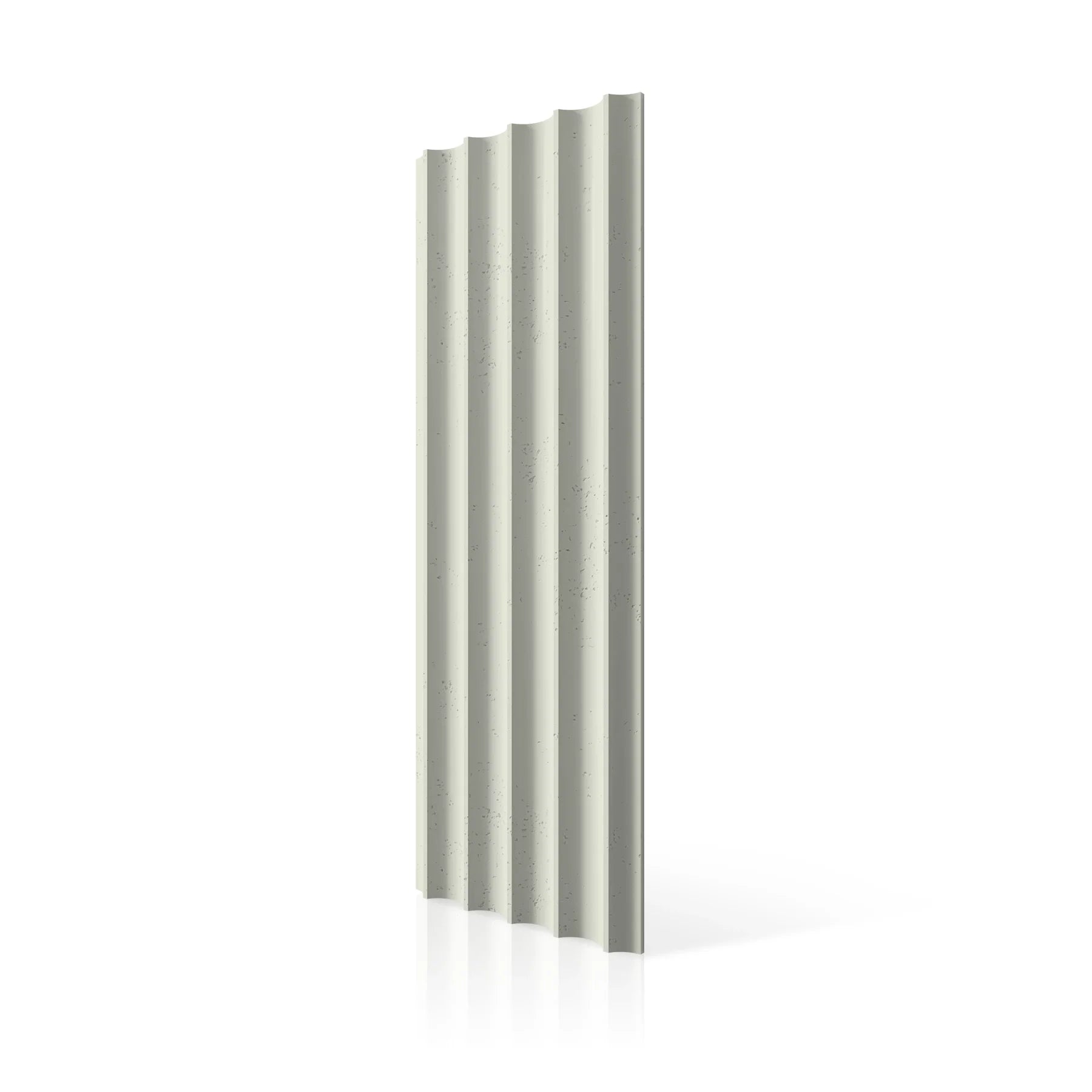 3D Concrete Wall Panels GROOVER colour swatch on white background DecorMania.eu