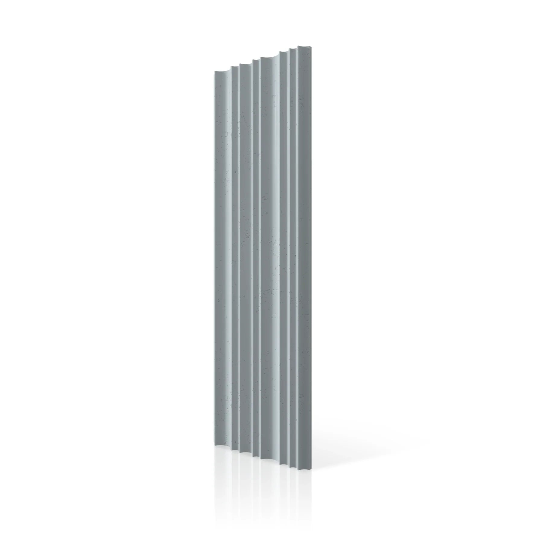 3D Concrete Wall Panels STRIPES colour swatch on white background DecorMania.eu
