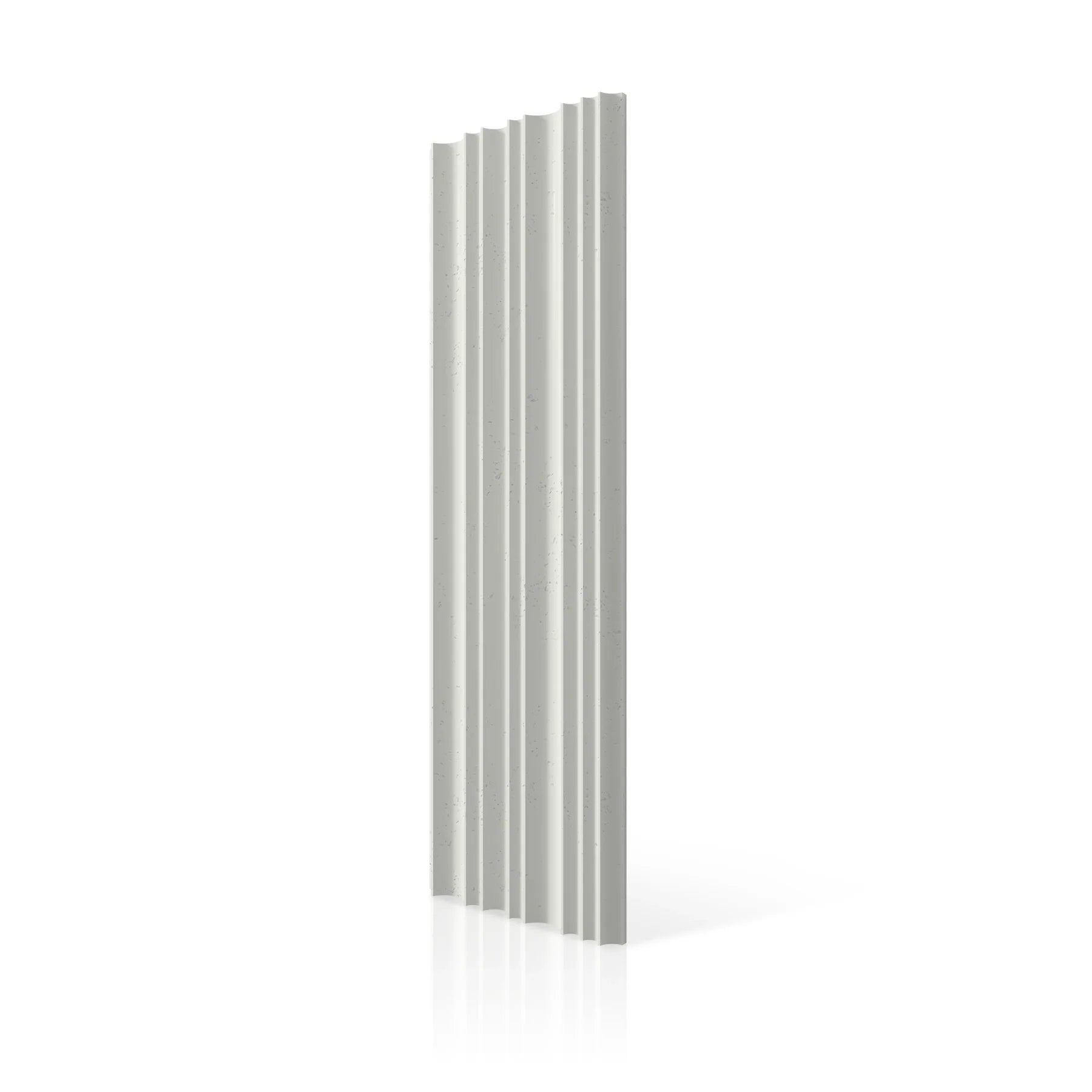 3D Concrete Wall Panels STRIPES colour swatch on white background DecorMania.eu