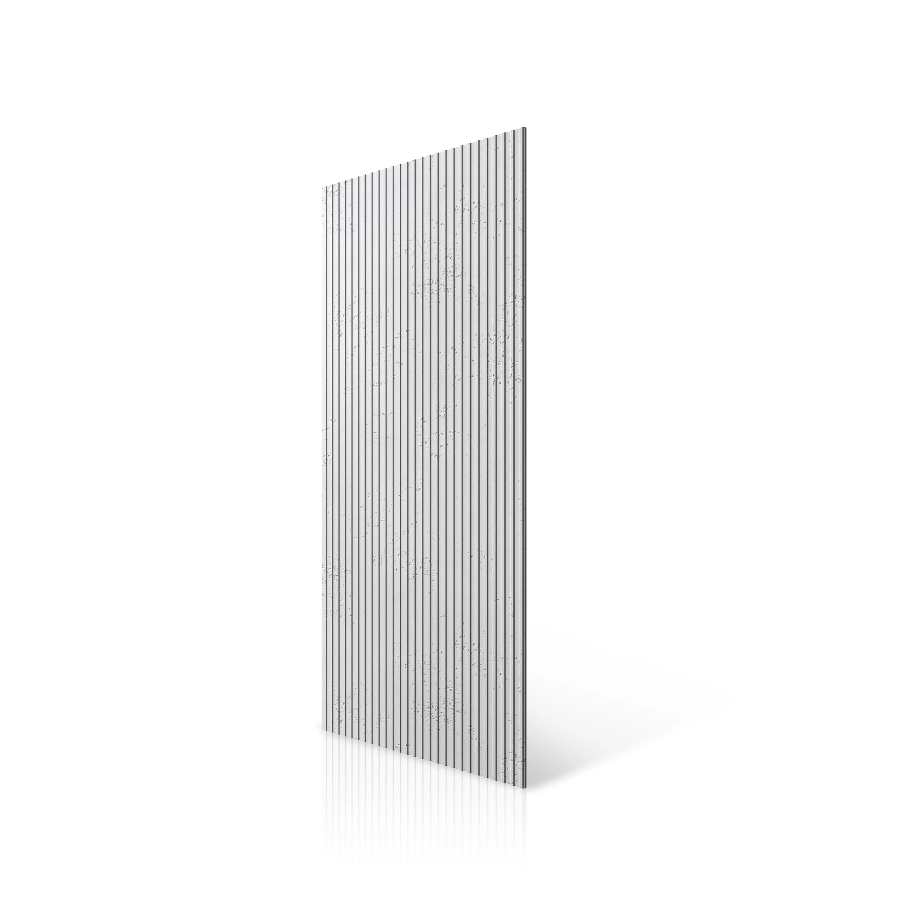 3D Concrete Wall Panels GROOVE colour swatch on white background DecorMania.eu